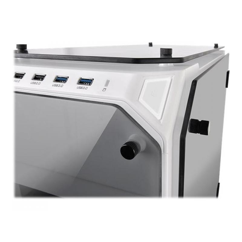 Thermaltake View 71 TG Snow Edition Tower Erweitertes ATX ohne Netzteil (PS 2)