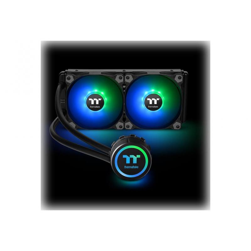 Thermaltake Water 3 0 240 ARGB Sync Edition Prozessor-Flüssigkeitskühlsystem ProzessorFlüssigkeitskühlsystem (CL-W233-PL12SW-A) (CLW233PL12SWA)