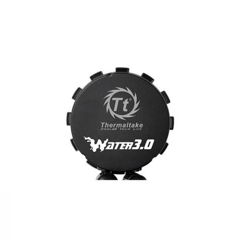 Thermaltake Water 3 0 Riing RGB 280 Prozessor-Flüssigkeitskühlsystem ProzessorFlüssigkeitskühlsystem (CL-W138-PL14SW-A) (CLW138PL14SWA)