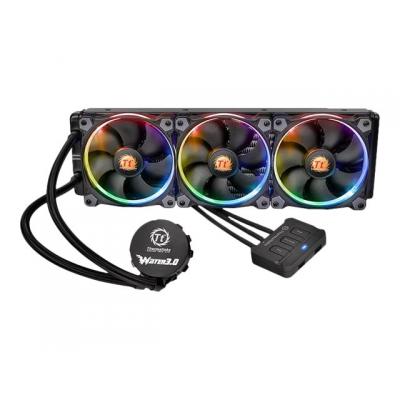 Thermaltake Water 3 0 Riing RGB 360 Prozessor-Flüssigkeitskühlsystem ProzessorFlüssigkeitskühlsystem (CL-W108-PL12SW-A) (CLW108PL12SWA)