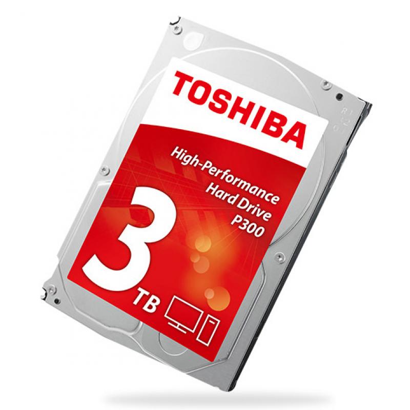Toshiba HD 3,5" SATAIII 3TB P300 7200rpm 64MB (HDWD130UZSVA)