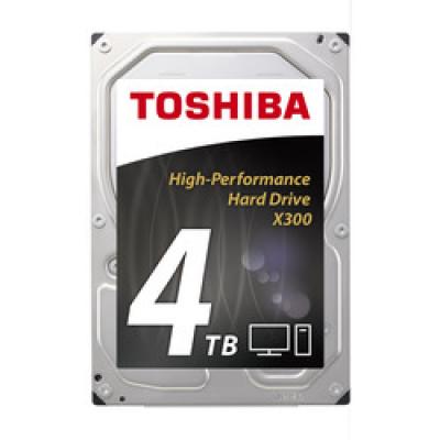 Toshiba HD 3,5" SATAIII 4TB X300 7200rpm 128MB (HDWE140UZSVA)