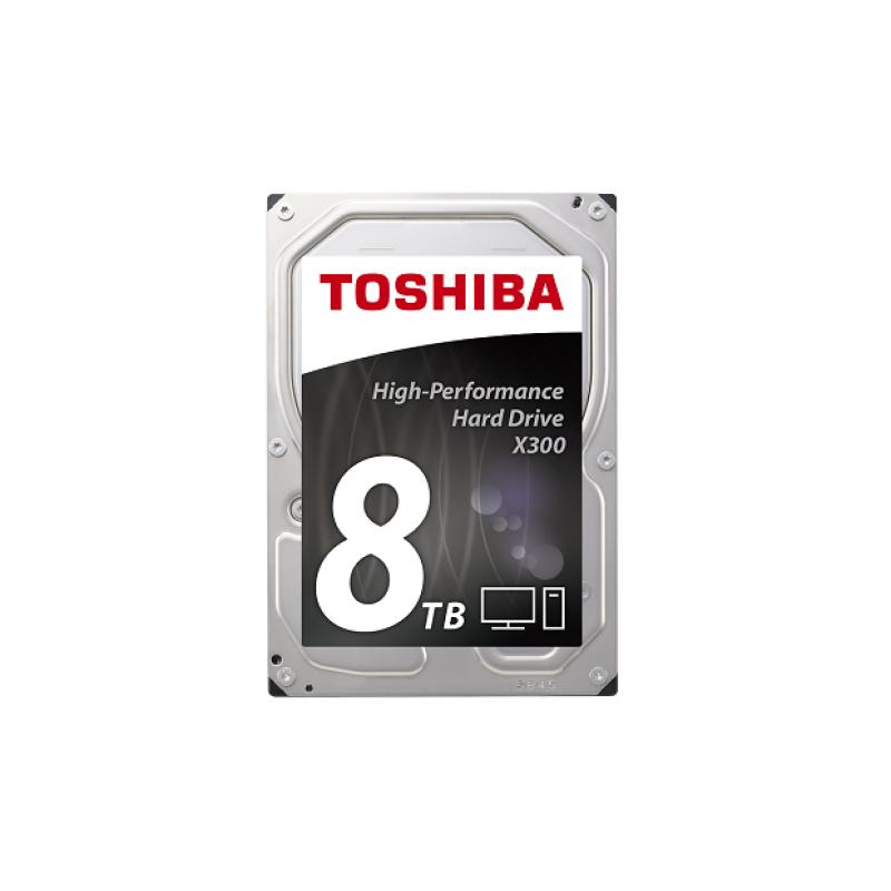 Toshiba HD 3,5" SATAIII 8TB X300 7200rpm 128MB (HDWF180UZSVA)
