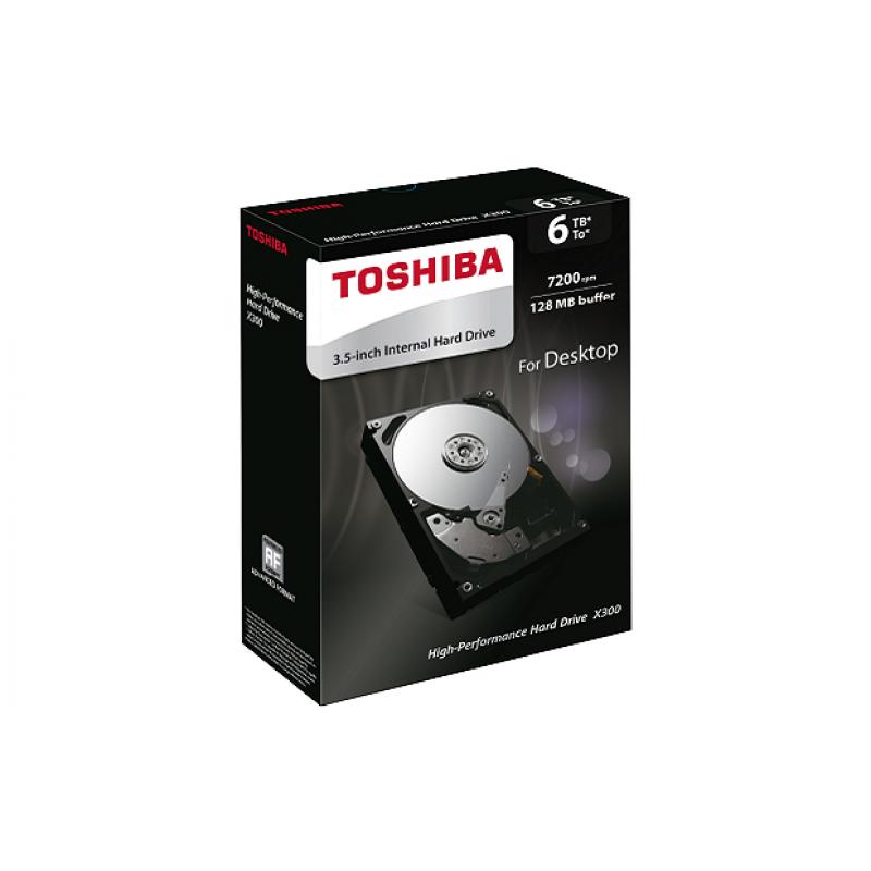 Toshiba HD 3,5" SATAIII 8TB X300 7200rpm 128MB (HDWF180UZSVA)