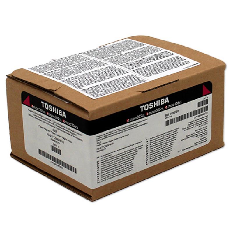 Toshiba Toner T-FC305PM-R TFC305PMR Magenta (6B000000751) (6B000000750)