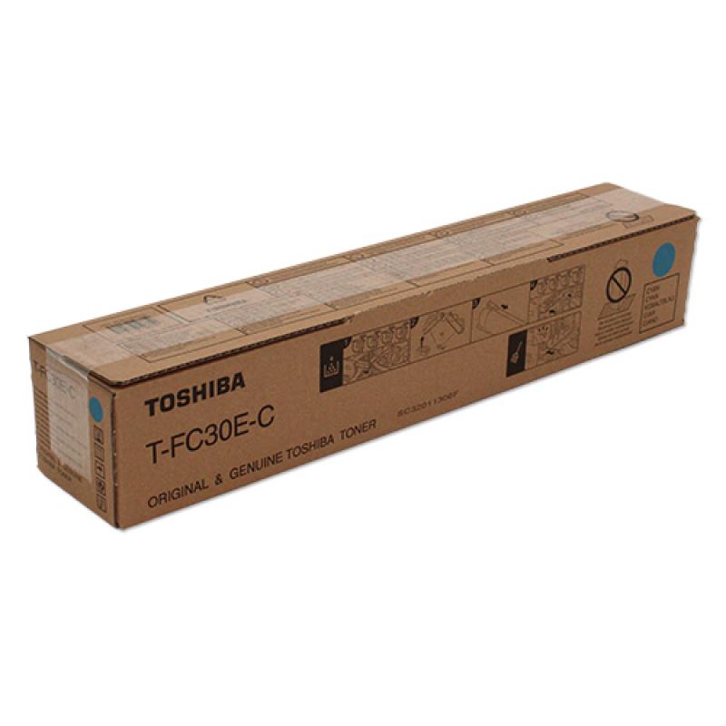 Toshiba Toner T-FC30EC TFC30EC Cyan (6AJ00000099) (6AJ00000281)