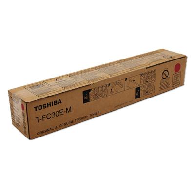 Toshiba Toner T-FC30EM TFC30EM für e-Studio eStudio 2050C 2051C 2550C 2551C magenta (6AJ00000283) Tonereinheit