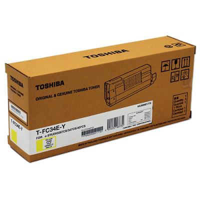 TOSHIBA Toner T-FC34EY, TFC34EY Yellow (6A000001770)
