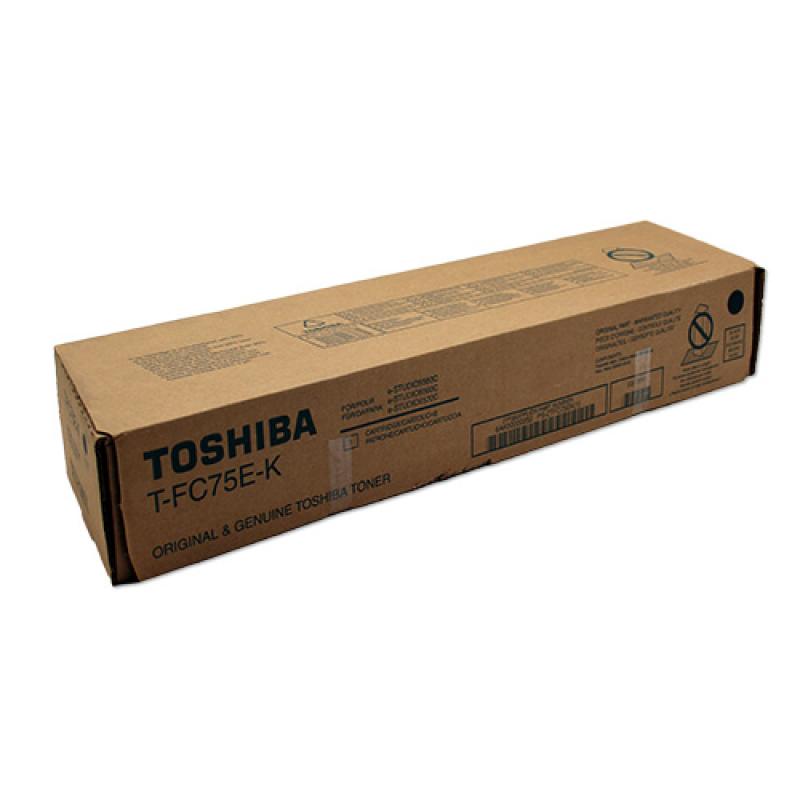 Toshiba Toner T-FC75EK TFC75EK Black Schwarz (6AK00000252)