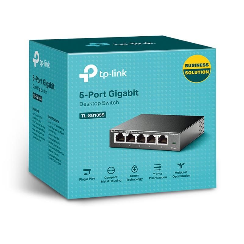 TP-LINK TPLINK Switch TL-SG105S TLSG105S (TL-SG105S)