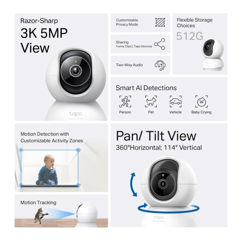 TP-LINK TPLINK IP-Kamera IPKamera Tapo C230 (TAPO C230)