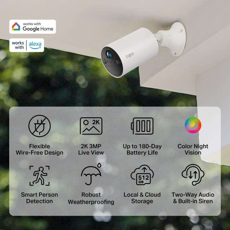 TP-LINK TPLINK IP-Kamera IPKamera Tapo C410 (TAPO C410)