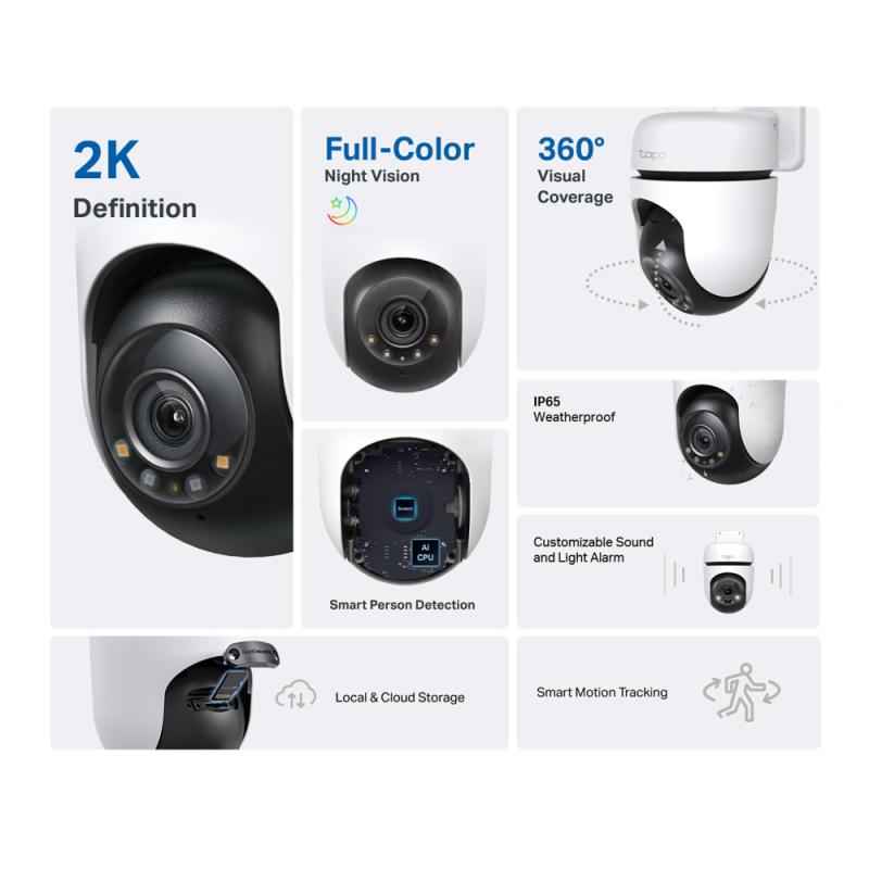 TP-LINK TPLINK IP-Kamera IPKamera Tapo C510W (TAPO C510W)