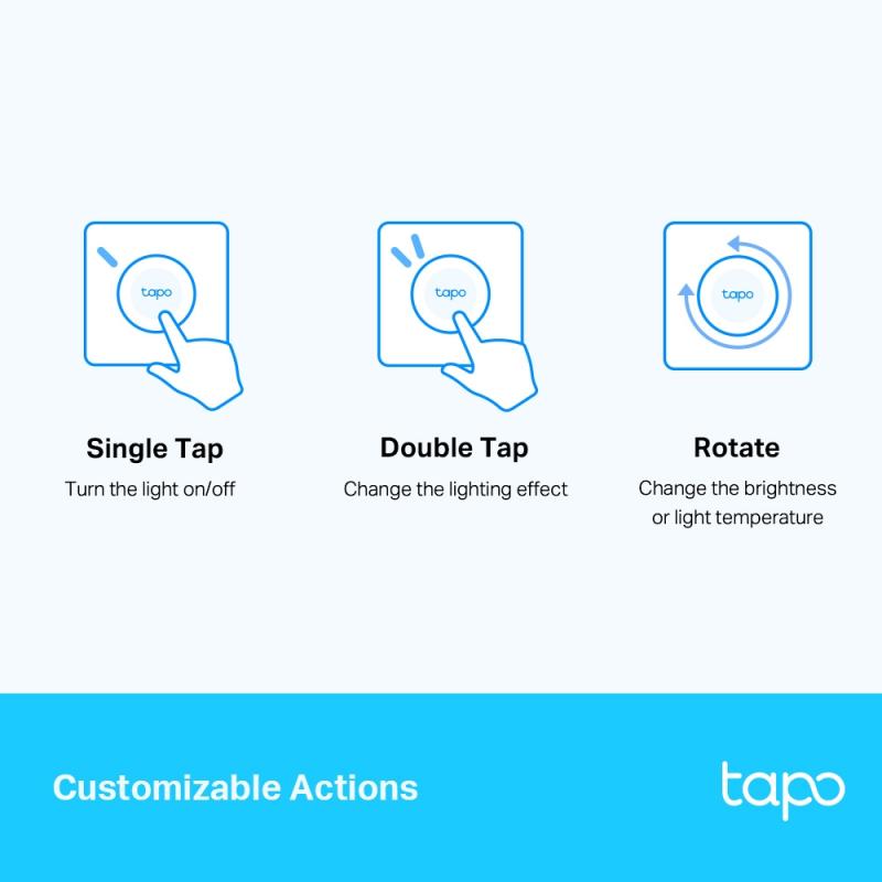 TP-LINK TPLINK Smart Light Dimmer TAPO S200D (TAPO S200D)