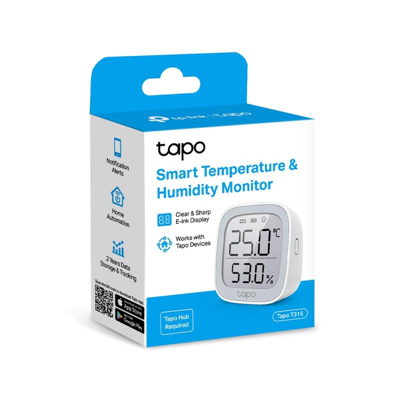 TP-LINK TPLINK Smart Temperature Display Tapo T315 (TAPO T315)