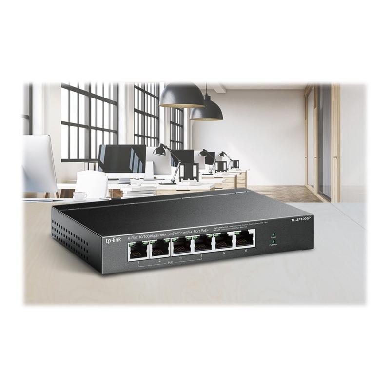TP-LINK TPLINK Switch TL-SF1006P TLSF1006P (TL-SF1006P)