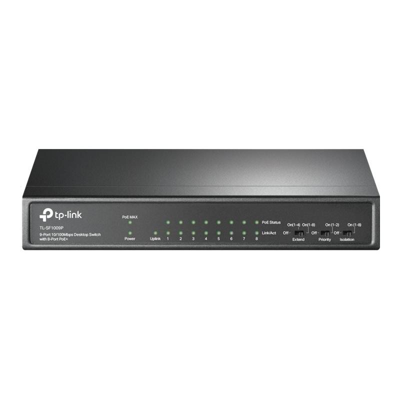 TP-LINK TPLINK Switch TL-SF1009P TLSF1009P (TL-SF1009P)
