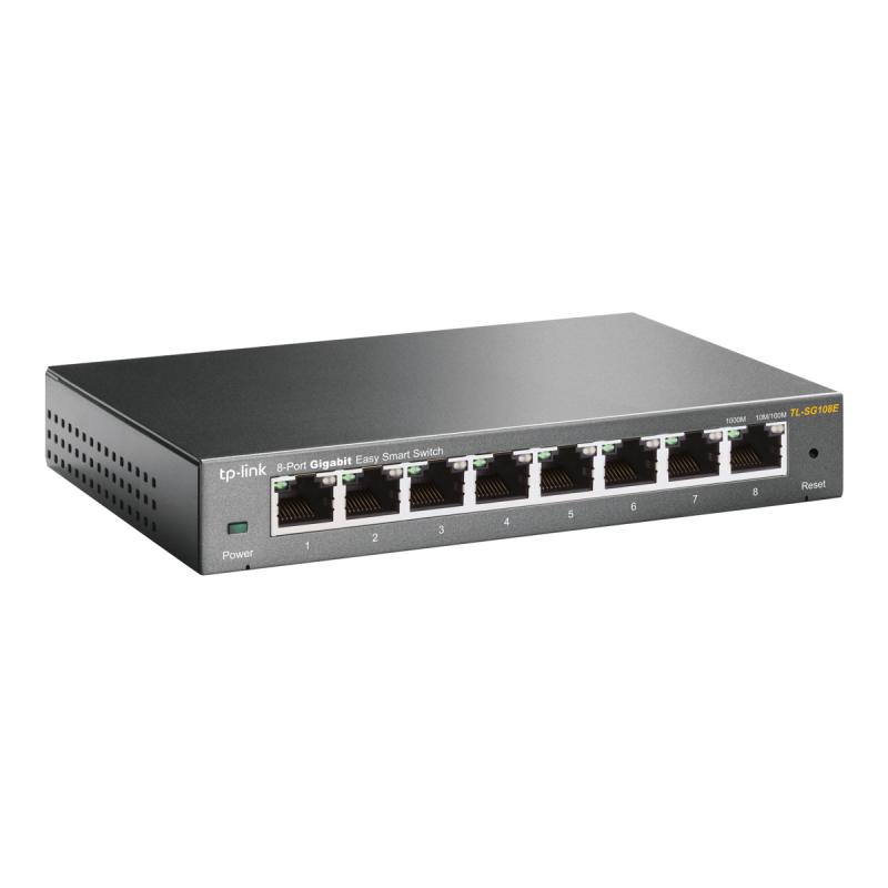TP-LINK TPLINK Switch TL-SG108E TLSG108E (TL-SG108E)