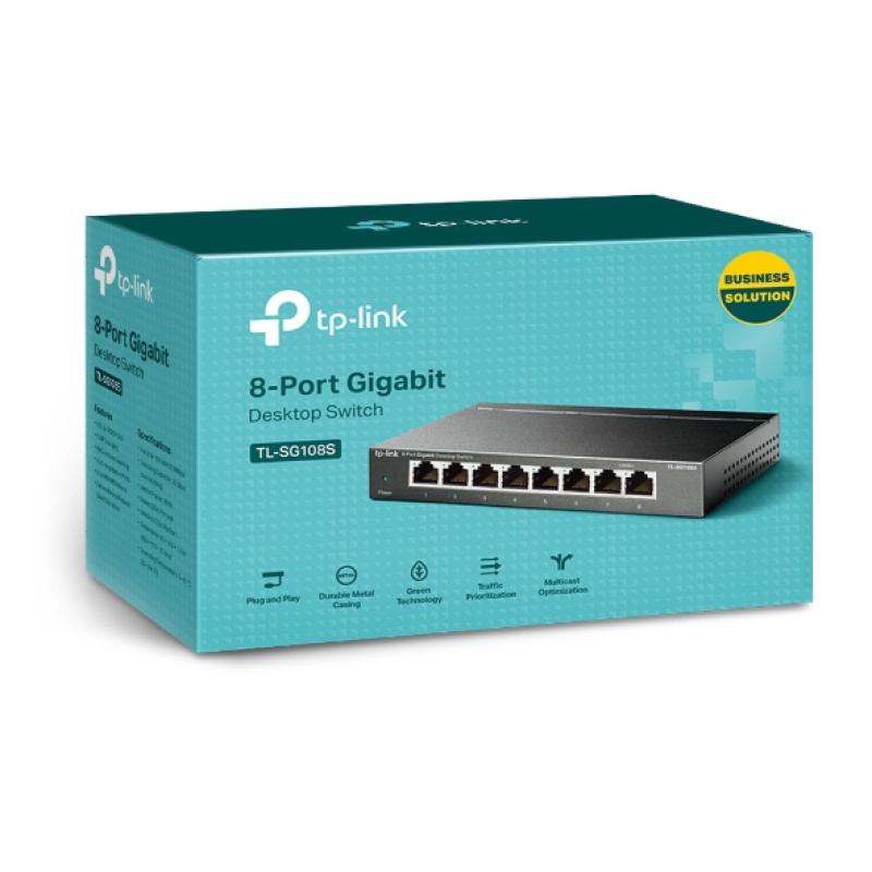 TP-LINK TPLINK Switch TL-SG108S TLSG108S (TL-SG108S)