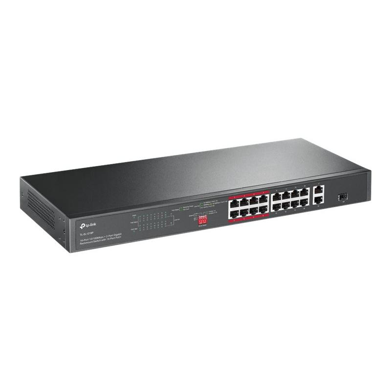 TP-LINK TPLINK Switch TL-SL1218P TLSL1218P (TL-SL1218P)