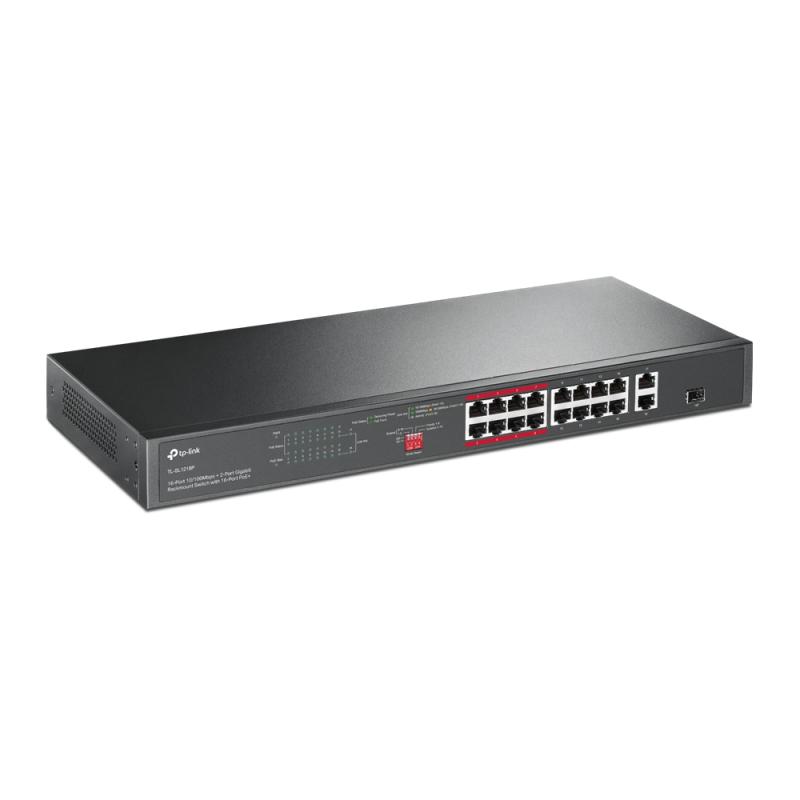 TP-LINK TPLINK Switch TL-SL1218P TLSL1218P (TL-SL1218P)