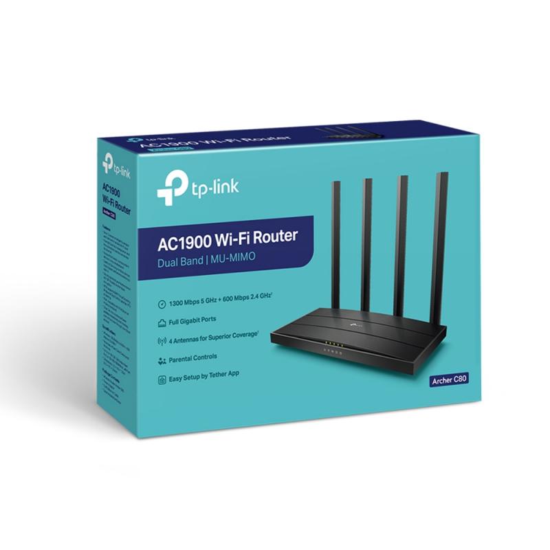 TP-LINK TPLINK WLAN-Router WLANRouter ARCHER C80 (ARCHER C80)