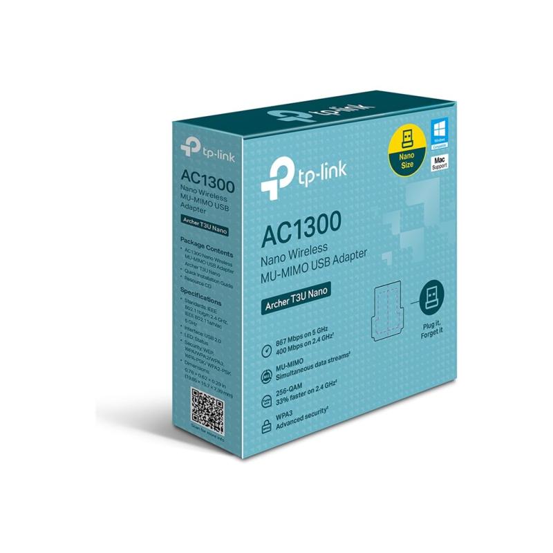 TP-LINK TPLINK WLAN-Stick WLANStick Archer T3U Nano (ARCHER T3U NANO)