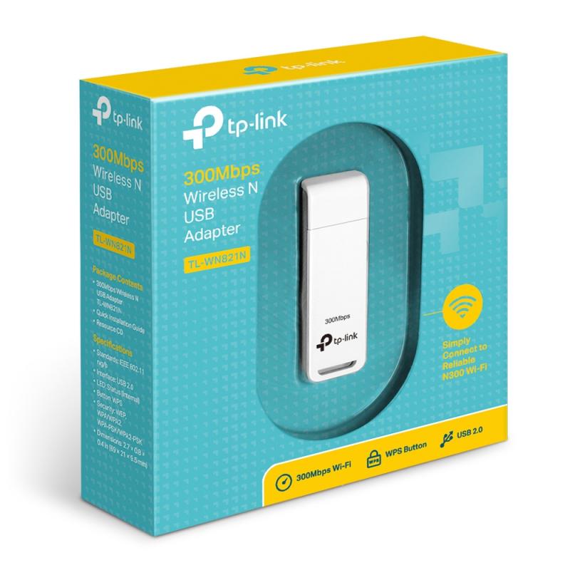 TP-LINK TPLINK WLAN-Stick WLANStick TL-WN821N TLWN821N (TL-WN821N)
