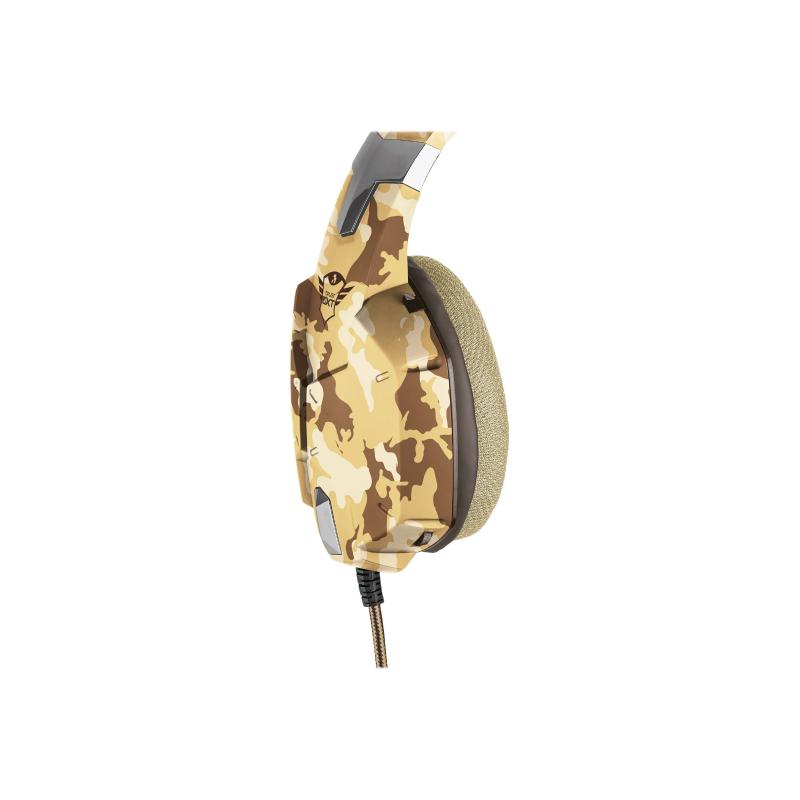 Trust Gaming-Headset GamingHeadset GXT 322D Carus Desert Camo (22125)