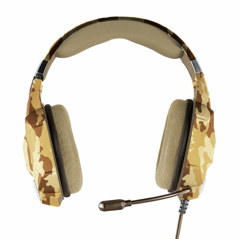 Trust Gaming-Headset GamingHeadset GXT 322D Carus Desert Camo (22125)