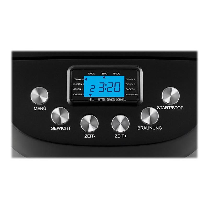 Unold Backmeister Big bread maker black Schwarz (68525)