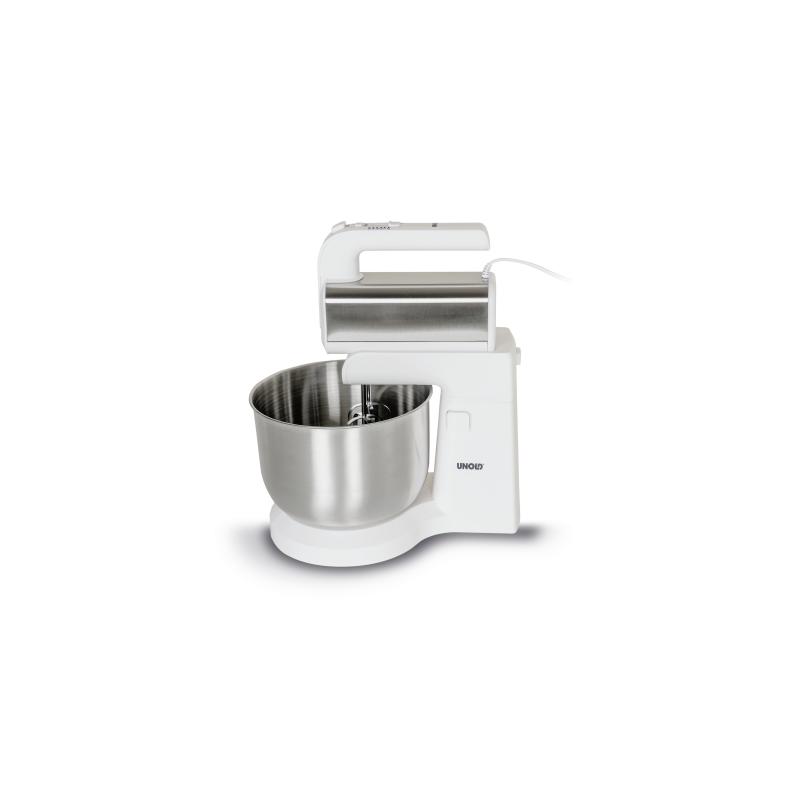 Unold Hand Blender with Mixing Bowl Hannah white silver (78720)