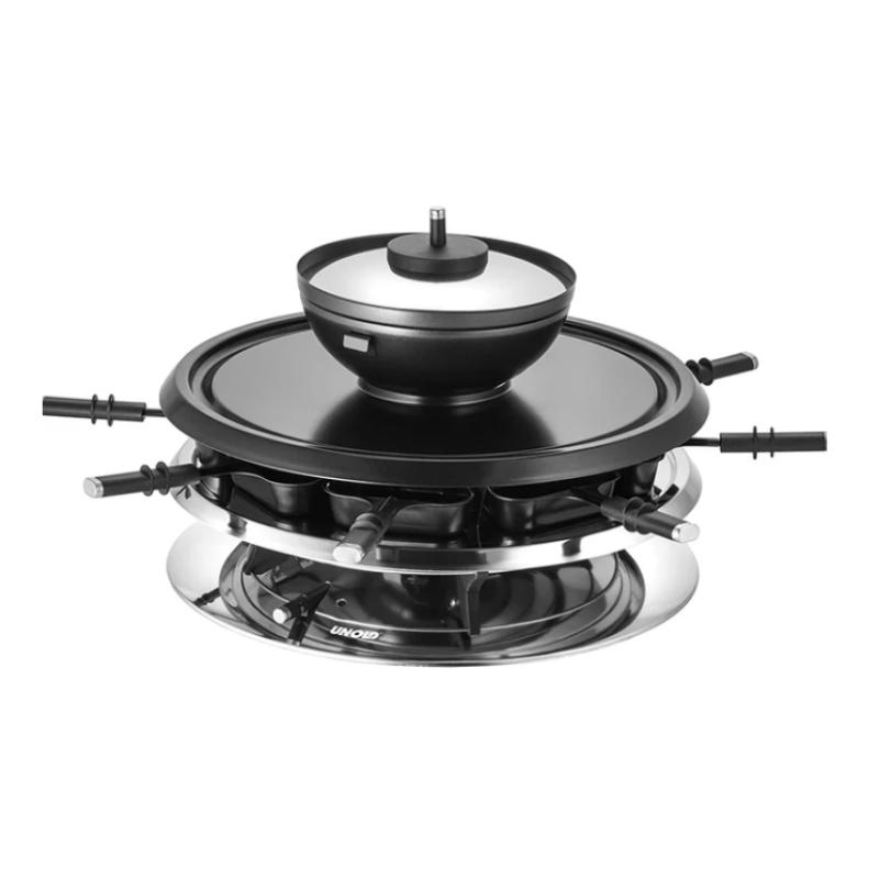 Unold Raclette Multi 4-in1 4in1 black Schwarz (48726)