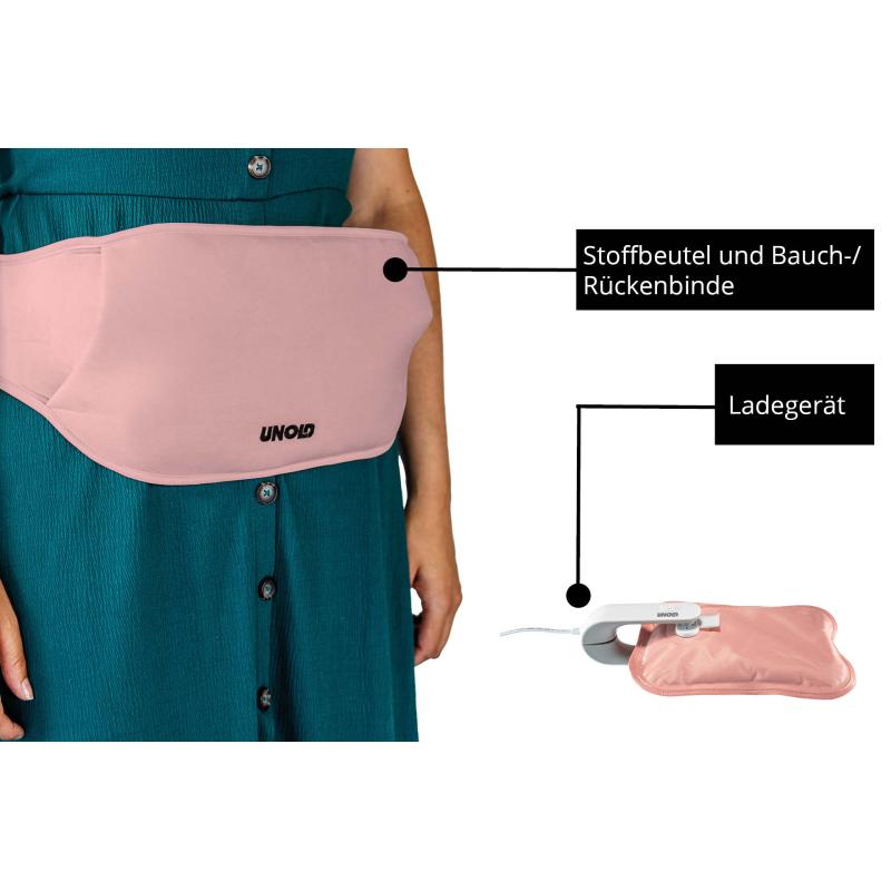 Unold Wärmi Electric Hot Water Bottle rosa (86014)