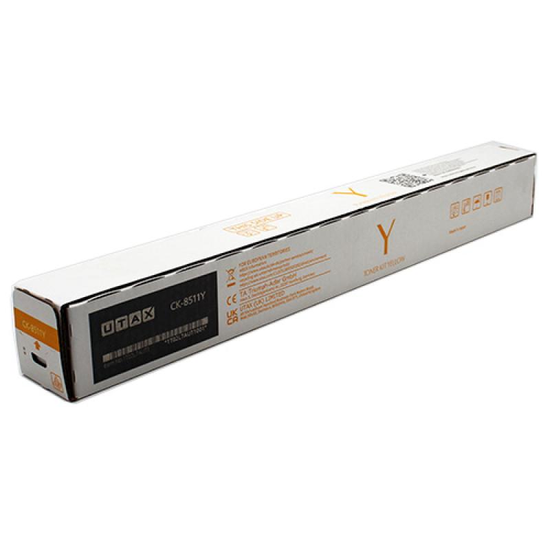 Utax Toner CK-8511 CK8511 Yellow Gelb (1T02L7AUT1) (1T02L7AUT0)