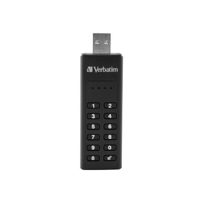 Verbatim Keypad Secure USB-Flash-Laufwerk USBFlashLaufwerk 128GB verschlüsselt(49429)