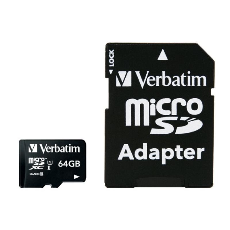 Verbatim Premium Flash-Speicherkarte FlashSpeicherkarte (SD-Adapter (SDAdapter inbegriffen)(44084)