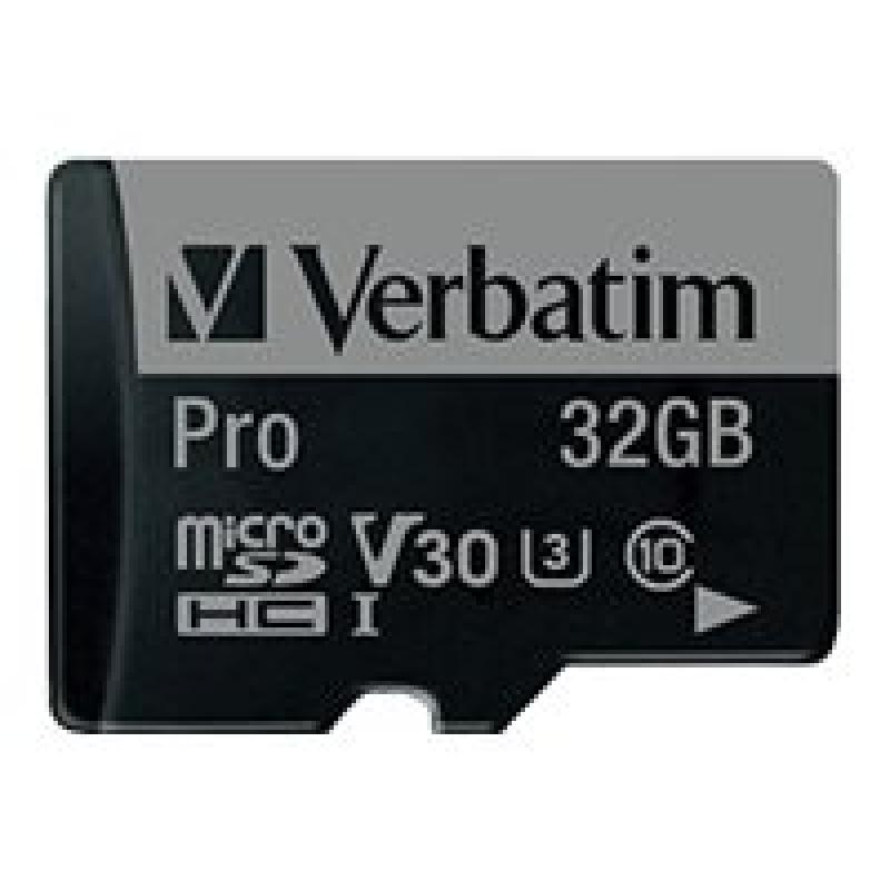 Verbatim PRO Flash-Speicherkarte FlashSpeicherkarte (SD-Adapter (SDAdapter inbegriffen)(47041)