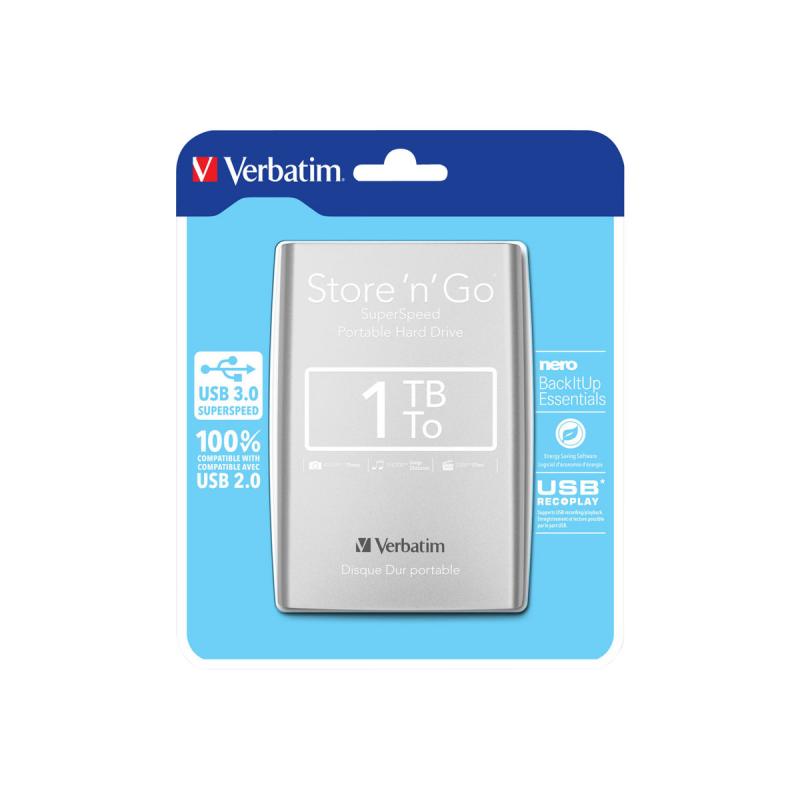 Verbatim Store n Go Portable Festplatte 1 TB(53071)
