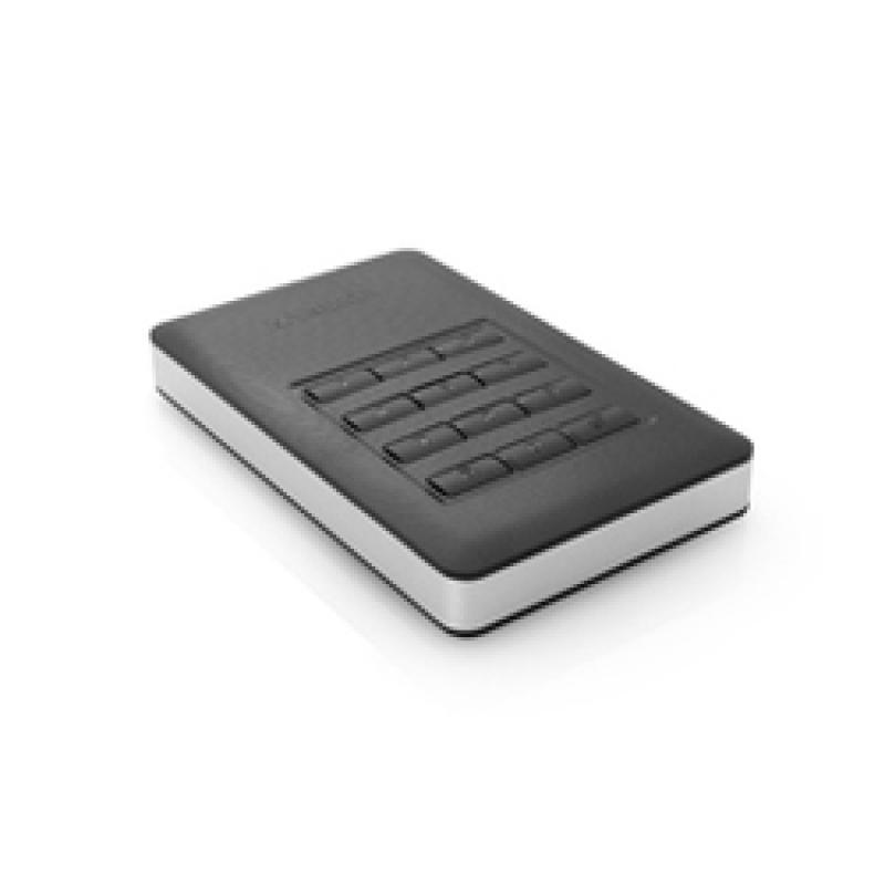 Verbatim Store n Go Portable Festplatte verschlüsselt 1 TB extern (53401)