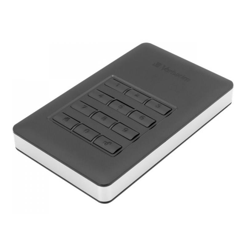 Verbatim Store n Go Secure Portable HDD with Keypad Access 2 TB(53403)
