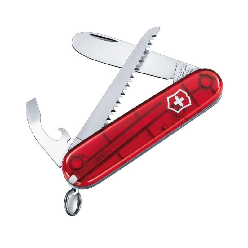 Victorinox Kids Swiss Army Knife My First Victorinox red transparent V-0 23 V0 23 Victorinox23 Victorinox 23 73 T VictorinoxT Victorinox T (0.2373.T)