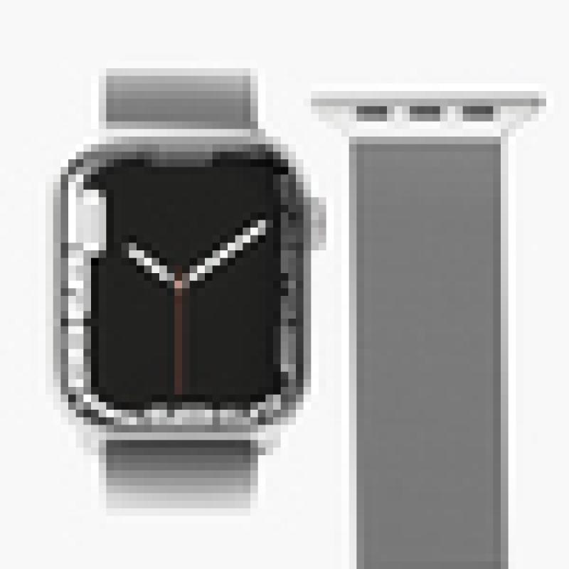 VonMählen Watchstrap for Apple Milanese Loop Case 1 Band One silver (AWS00093)