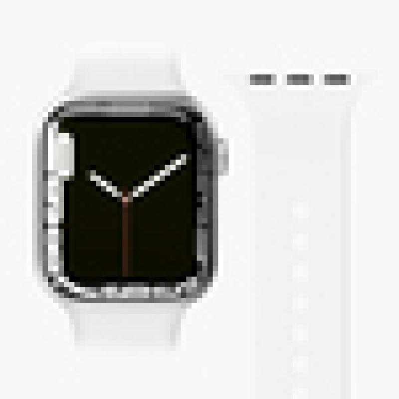 VonMählen Watchstrap for Apple Silicone Loop Case 1 Band One white  (AWS00001) - B2B Shop - imcopex GmbH