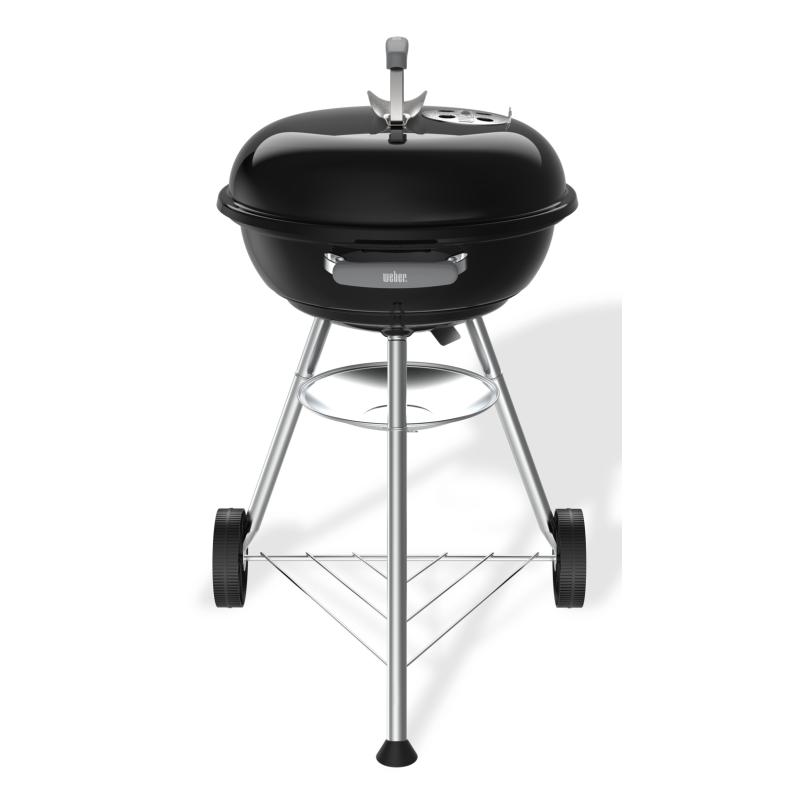 Weber Charcoal Grill Compact Kettle 47 cm black Schwarz (1502054)