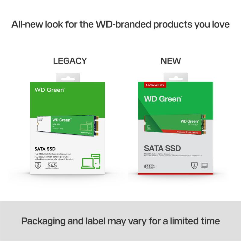Western Digital Green Internal (WDS480G3G0B-00BJF0) (WDS480G3G0B00BJF0) SSD 480GB M 2 Western Digital2 Western Digital 2