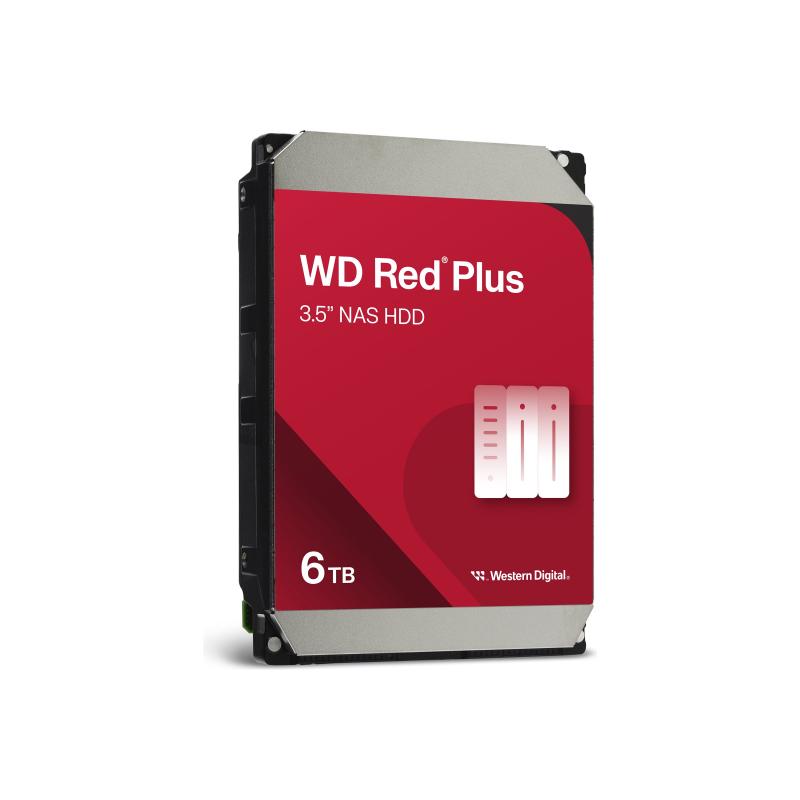 Western Digital Red Plus Internal (WD60EFPX) HD 6TB 3 5" Western Digital5" Western Digital 5"