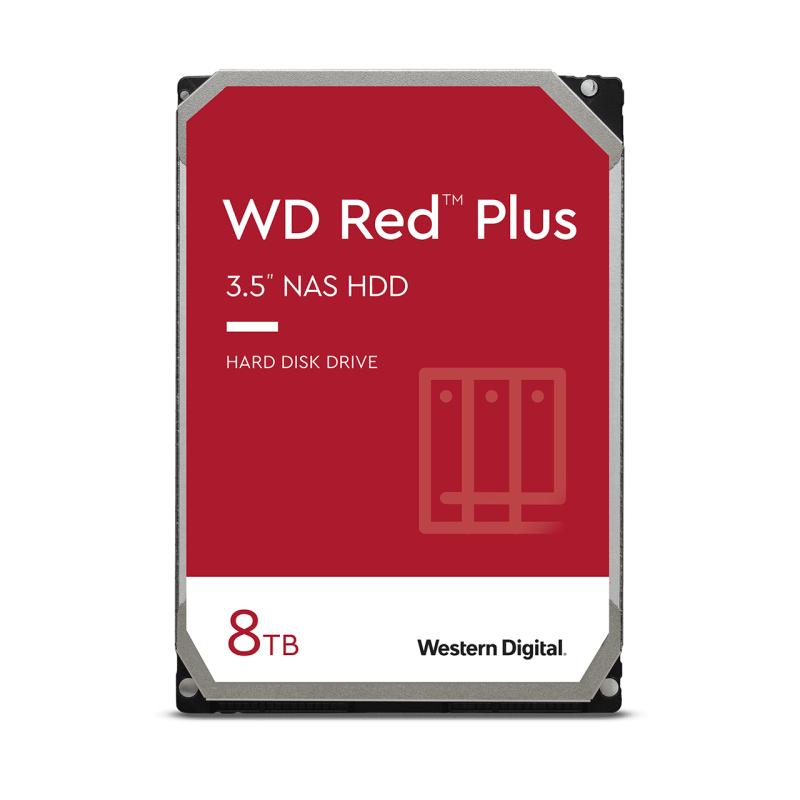 Western Digital Red Plus Internal (WD80EFPX) HD 8TB 3 5" Western Digital5" Western Digital 5"
