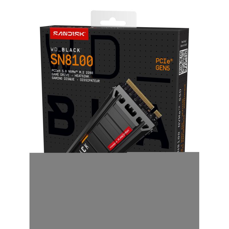 Western Digital SN8100 Internal (WDS100T1XHM-00CMT0) (WDS100T1XHM00CMT0) SSD 1TB M 2 Western Digital2 Western Digital 2