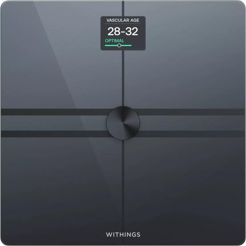 Withings Scale Body Comp Black Schwarz (WBS12-BLACK-ALL-INTER) (WBS12BLACKALLINTER)